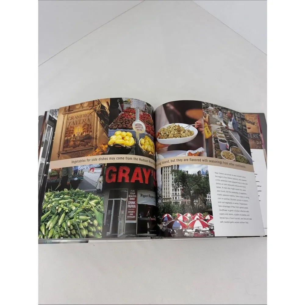 Williams-Sonoma New York Photo Recipe Book Celebrating Foods Of The World